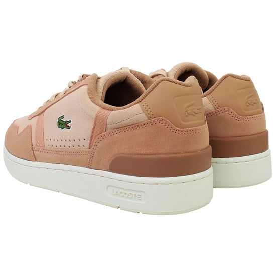Lacoste T-Clip 222 12 SMA Mens Brown Trainers - Image 3
