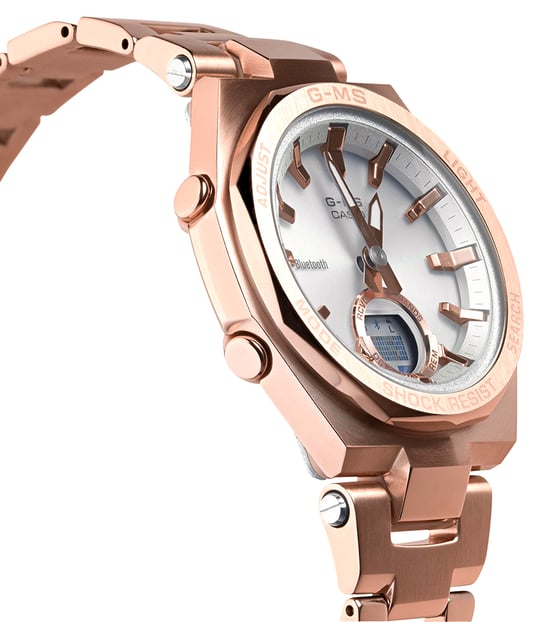 Casio Baby-g Women's Rose Gold Watch MSG-B100DG-4AER