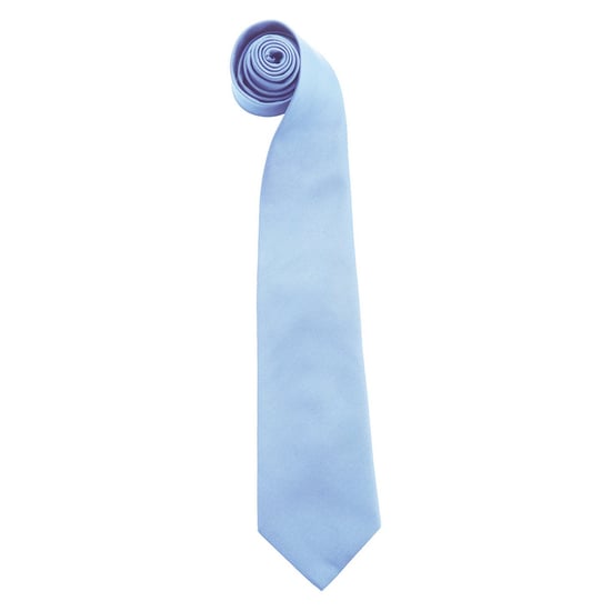 Premier Mens Colours Fashion Tie (Mid Blue) - Image 1