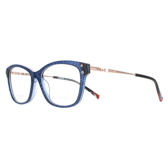 Missoni Cat Eye Womens Blue Pattern MIS 0006