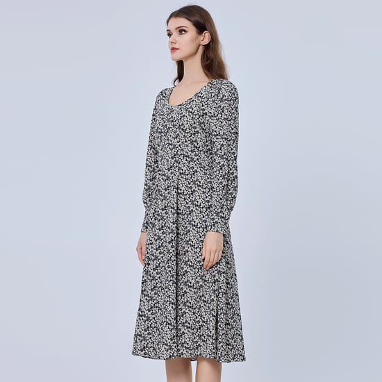 Midi Tea -jurk met Liberty Print - Image 2