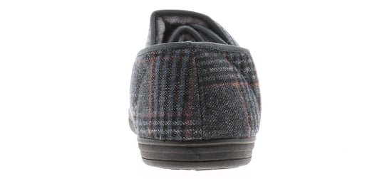 Dr Keller Mens Slippers Touch Fastening David navy