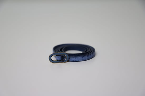 Fendi Kleurpotlood Wikkelarmband in Blauw Leer - Image 5