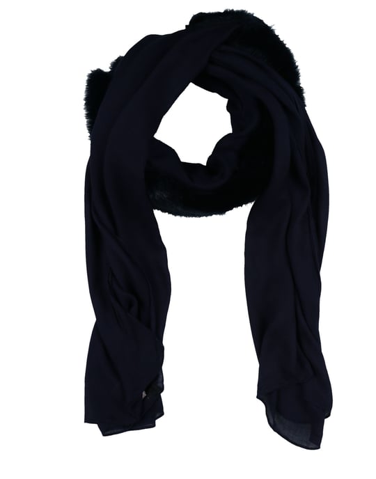 Nenette Dark Blue Scarf