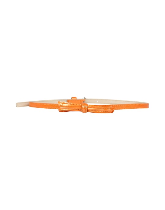 Small Leather Goods Simonetta Orange Girl Leather