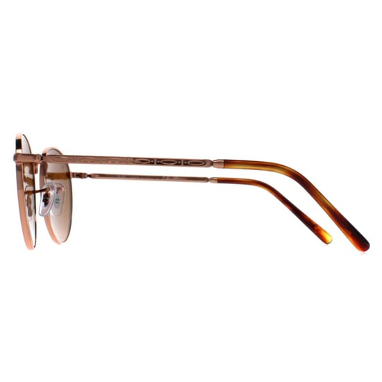 Ray-Ban Round Unisex Rose Gold Brown RB3637 New Round