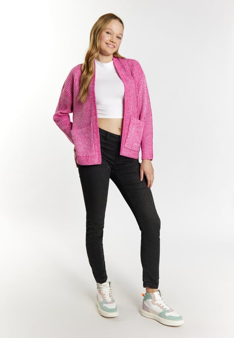 Mymo Gebreid vest Dames roze - Image 2