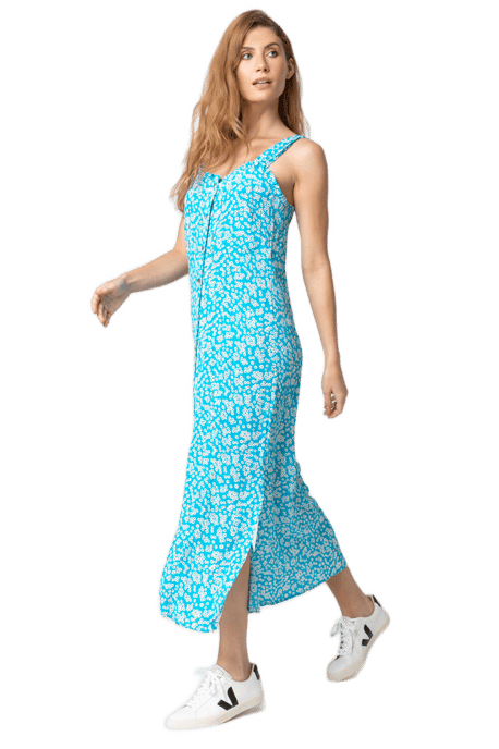 Ditsy Floral Button Through Dress - Image 1