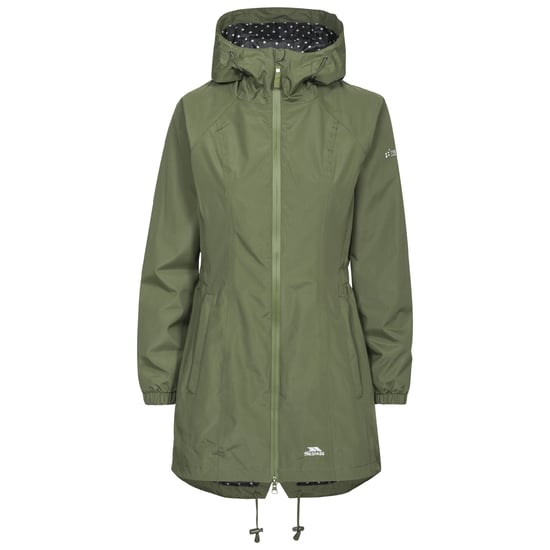 Trespass Womens/Ladies Waterproof Shell Jacket (Moss) - Image 1
