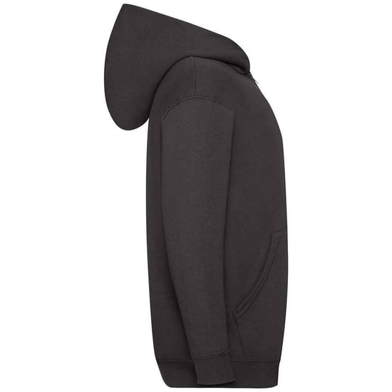 Fruit of the Loom Kinderen/Kinderkapjes Sweatshirt (Zwart) - Image 3