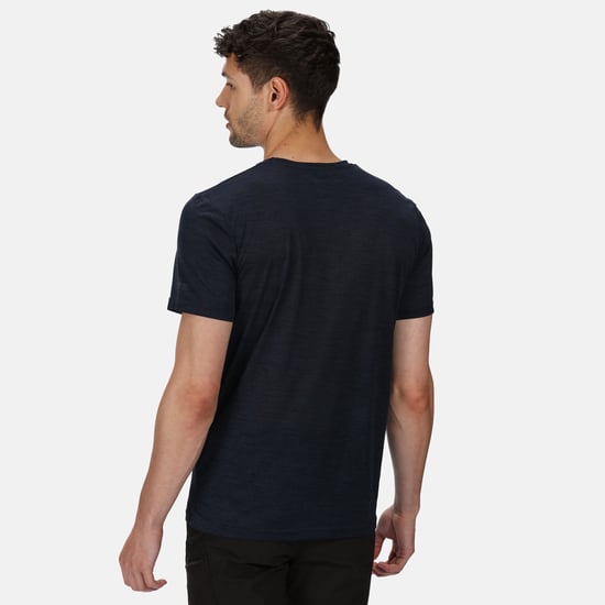 Regatta Mens Fingal Edition Marl T-Shirt (Navy Marl)