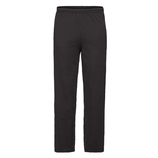 Fruit of the Loom Unisex Adult Lightweight Jogging Bottoms (Black) - Image 1