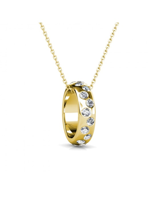 Joy-hänge - guld och kristall - Image 3