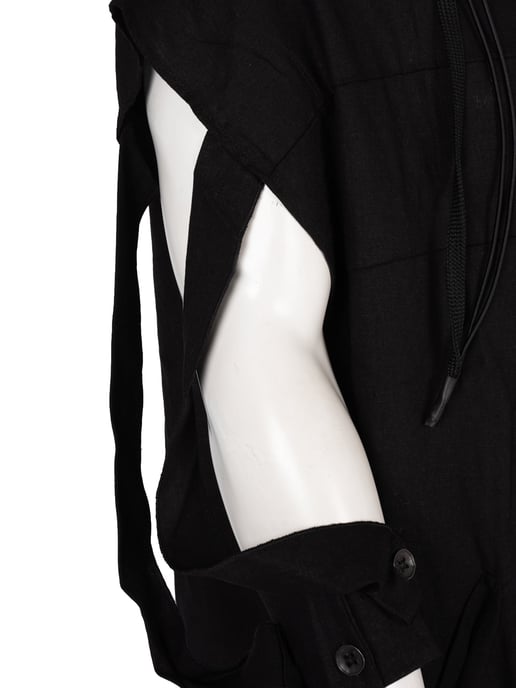La Haine Inside Us Vest Woman's Black - Image 6