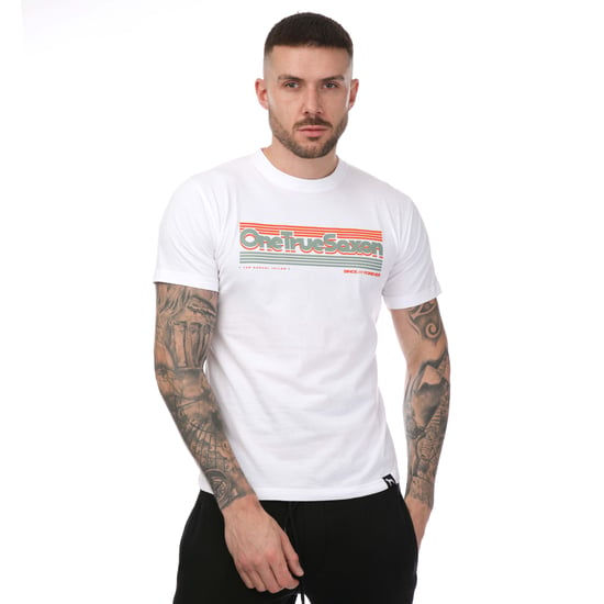 Men's One True Saxon Forever T-Shirt in White - Image 1