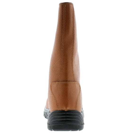 Tradesafe Mens Safety Boots Riggers Slip On tan - Image 4