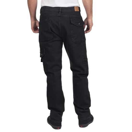 Lee Cooper Heren Denim Stretch Jeans (Zwart) - Image 2