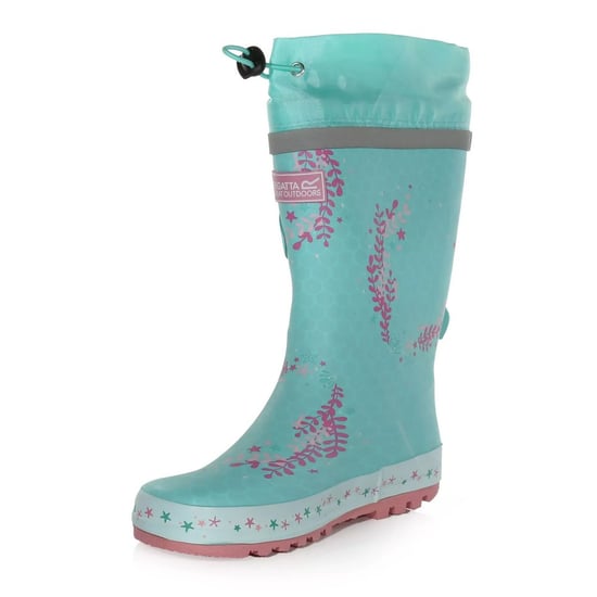 Regatta Kinder/Kinder Puddle Peppa Pig Wellington Laarzen (Aruba Blauw) - Image 3
