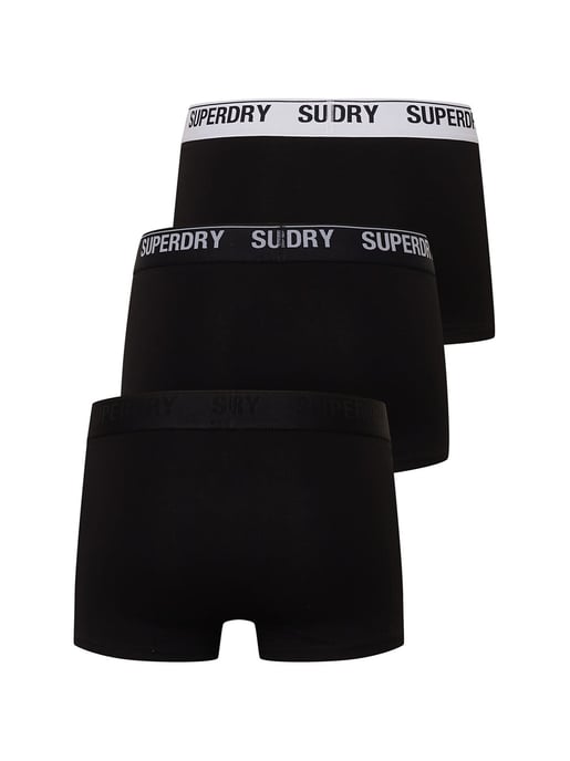 Boxershorts Superdry Heren Pak van 3 Unlimited-Logo - Image 2