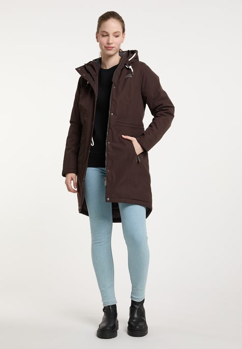 ICEBOUND Winter parka Klima Iglo Dames donkerbruin - Image 3