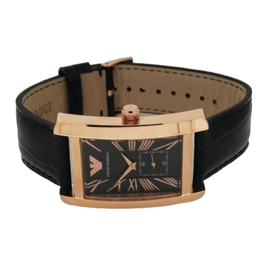 Emporio Armani AR0168 Rectangular Rose Gold Men's Watch
