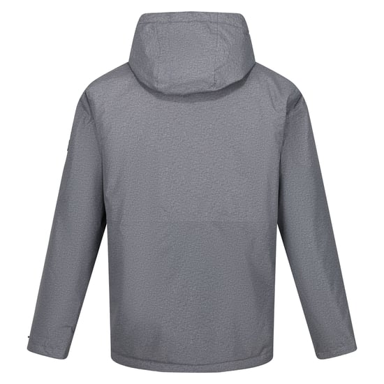 Regatta Mens Sterlings IV Waterproof Jacket (Storm Grey Marl) - Image 2