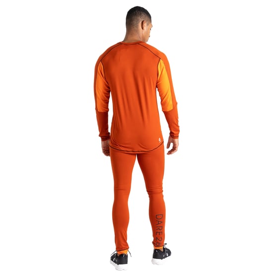 Dare 2B Mens Exchange III Thermal Base Layer Set (Puffins Orange/Brown) - Image 6
