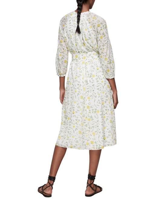 Savannah Floral Silk Mix Dress