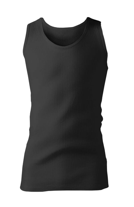 Heat Holders - Mens Cotton Thermal Underwear Sleeveless Vest - Image 1