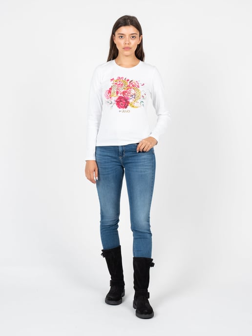 Rebel Queen by Liu Jo Blouse Woman's White - Image 2