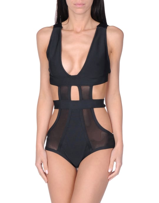 Odi Et Amo Black Cut Out Swimsuit