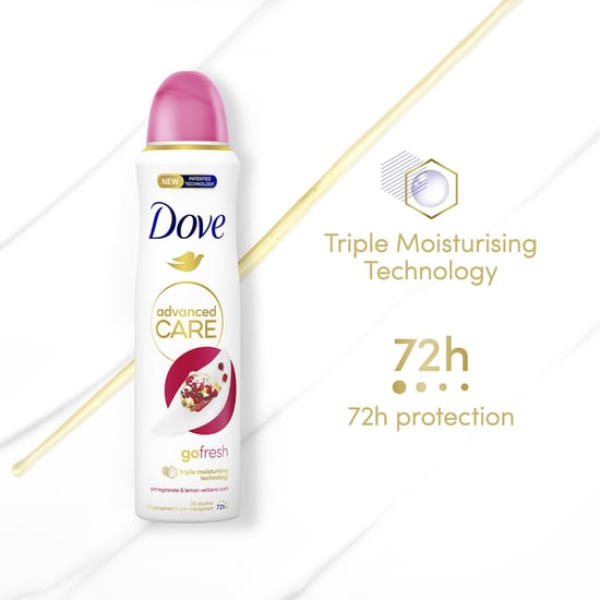 Dove Advanced Care Antiperspirant Deodorant Pomegranate&Lemon Verbena, 200ml, 3 Pack