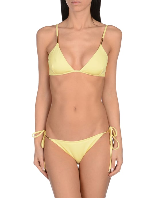 Melissa Odabash Yellow Triangle Bikini Set