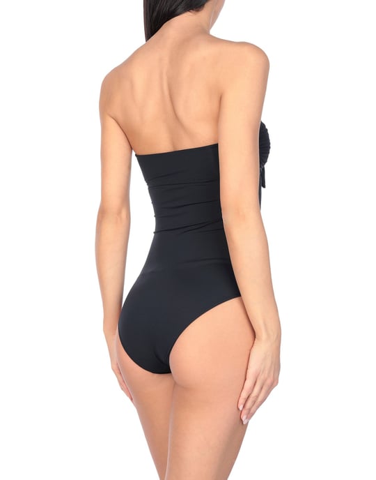 S And S Black Bandeau Swimsuit