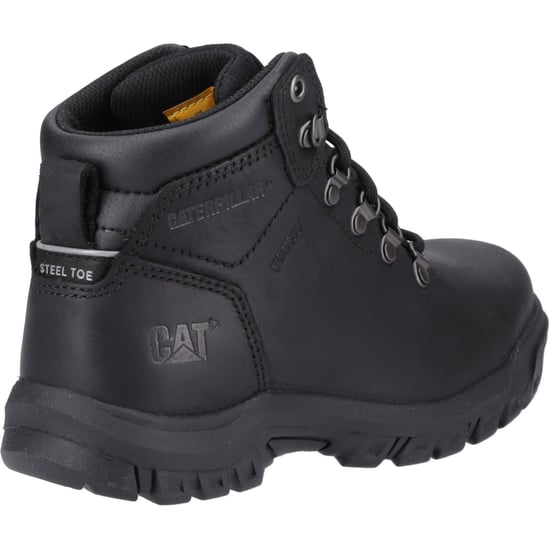 Caterpillar Mae Leather Vrouwen Zwart Veiligheidslaarzen - Image 2