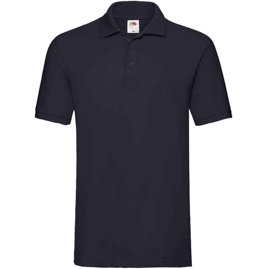 Fruit of the Loom Heren Premium Katoenen Piqué Poloshirt (Deep Navy) - Image 1