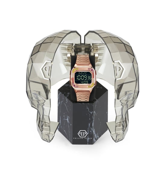 Philipp Plein Hyper $hock Unisex Horloge Rosékleurig PWHAA0821 - Image 4