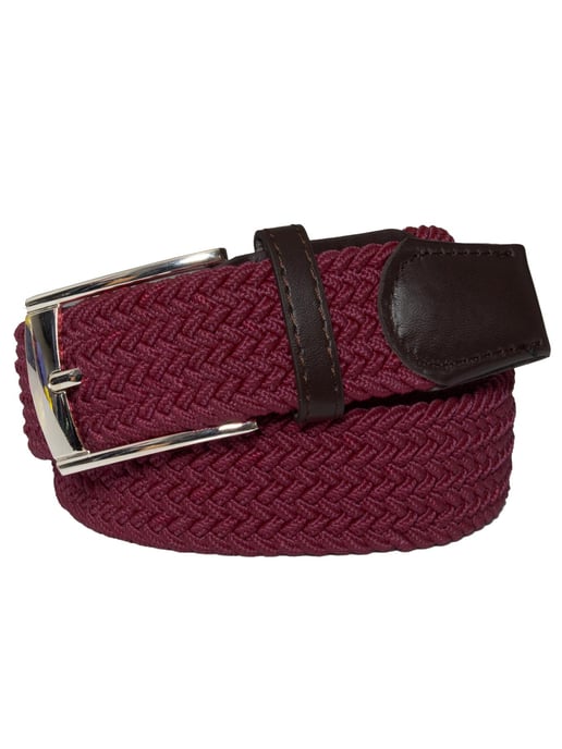 Enzo Unisex Bälte - Vinröd - Image 2