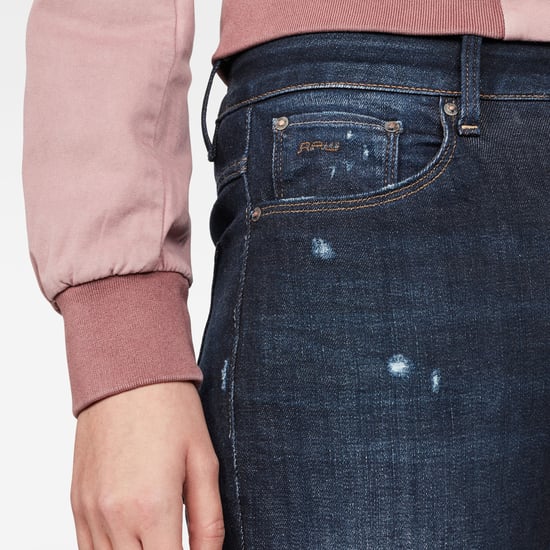 G-Star RAW 3301 High Skinny Ripped Edge Ankle Jeans