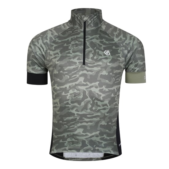 Dare 2B Mens Stay the Course III Cycling Jersey (Oil Green)