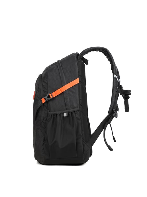 Aoking Backpack Unisex BLACK AND ORANGE - Image 3