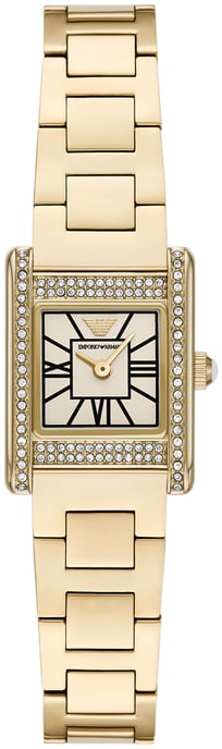 Emporio Armani Genni Dames Gouden Horloge AR11663 - Image 1