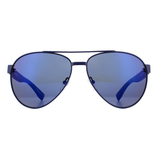 Lacoste Aviator Mens Blue Blue Sunglasses
