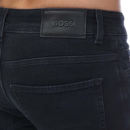 Men's Hugo Boss Boss Black Jeans in Navy