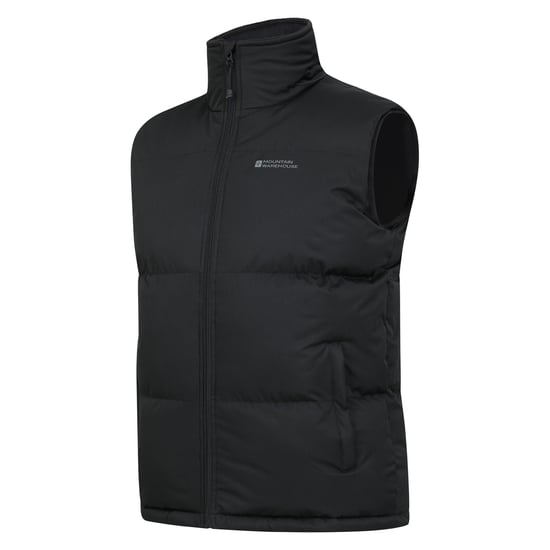 Mountain Warehouse Heren Rock Gewatteerd Gilet (Zwart) - Image 3