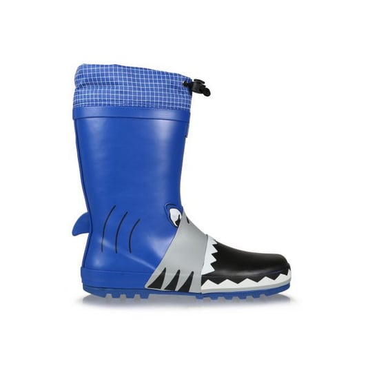 Dare 2B Childrens/Kids Mudplay Dinosaur Wellingtons (Shark/Nautic)