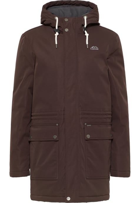ICEBOUND winter parka Men dark brown - Image 1