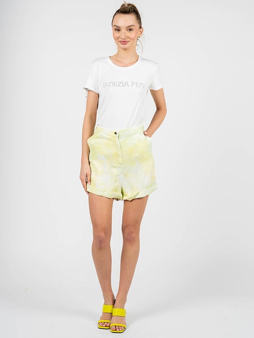 Patrizia Pepe Shorts Woman's Yellow - Image 5