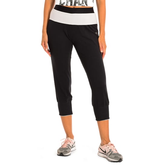 Women's Sports Pirate Pants with Elastic Waist Z1B00253