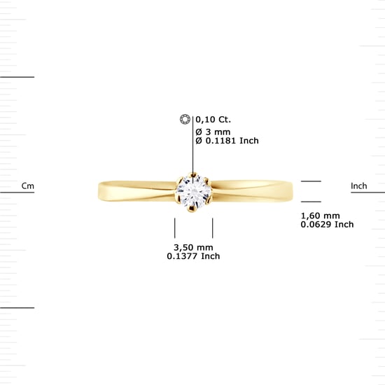 DIADEMA - Ring - Prestige Diamonds - Yellow Gold